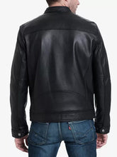 Load image into Gallery viewer, Mens Stylish Leather Biker Jacket
