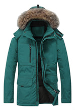 Load image into Gallery viewer, Men Fur Duck Down Winter Jacket
