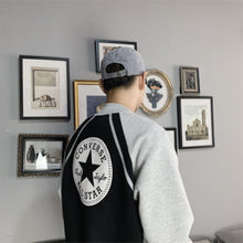 Load image into Gallery viewer, Converse Black &amp; Grey Cotton Jacket-Men
