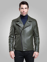 Load image into Gallery viewer, Mens Dashing Biker Leather Jacket
