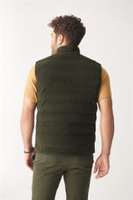 Load image into Gallery viewer, Men&#39;s Seaweed Green Suede Leather Vest
