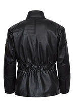 Load image into Gallery viewer, MEN CLASSIC STYLE BLACK LEATHER JACKET COAT
