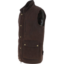 Load image into Gallery viewer, Men&#39;s Genuine Leather Hunter Waistcoat
