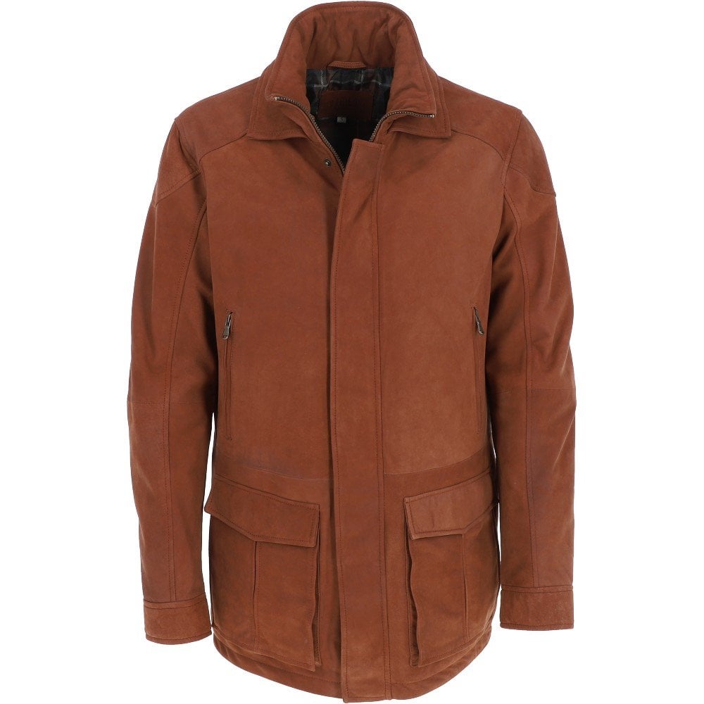 Men's Nubuck Leather Jacket