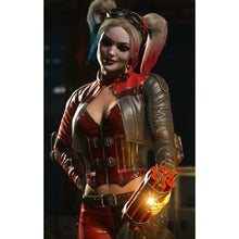 Load image into Gallery viewer, Harley Quinn Leather Jacket – Boneshia
