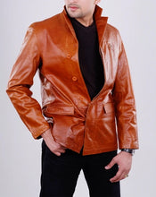 Load image into Gallery viewer, Mens Standard Leather Blazer
