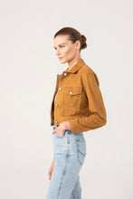 Load image into Gallery viewer, Women&#39;s Denim Style Suede Leather Jacket
