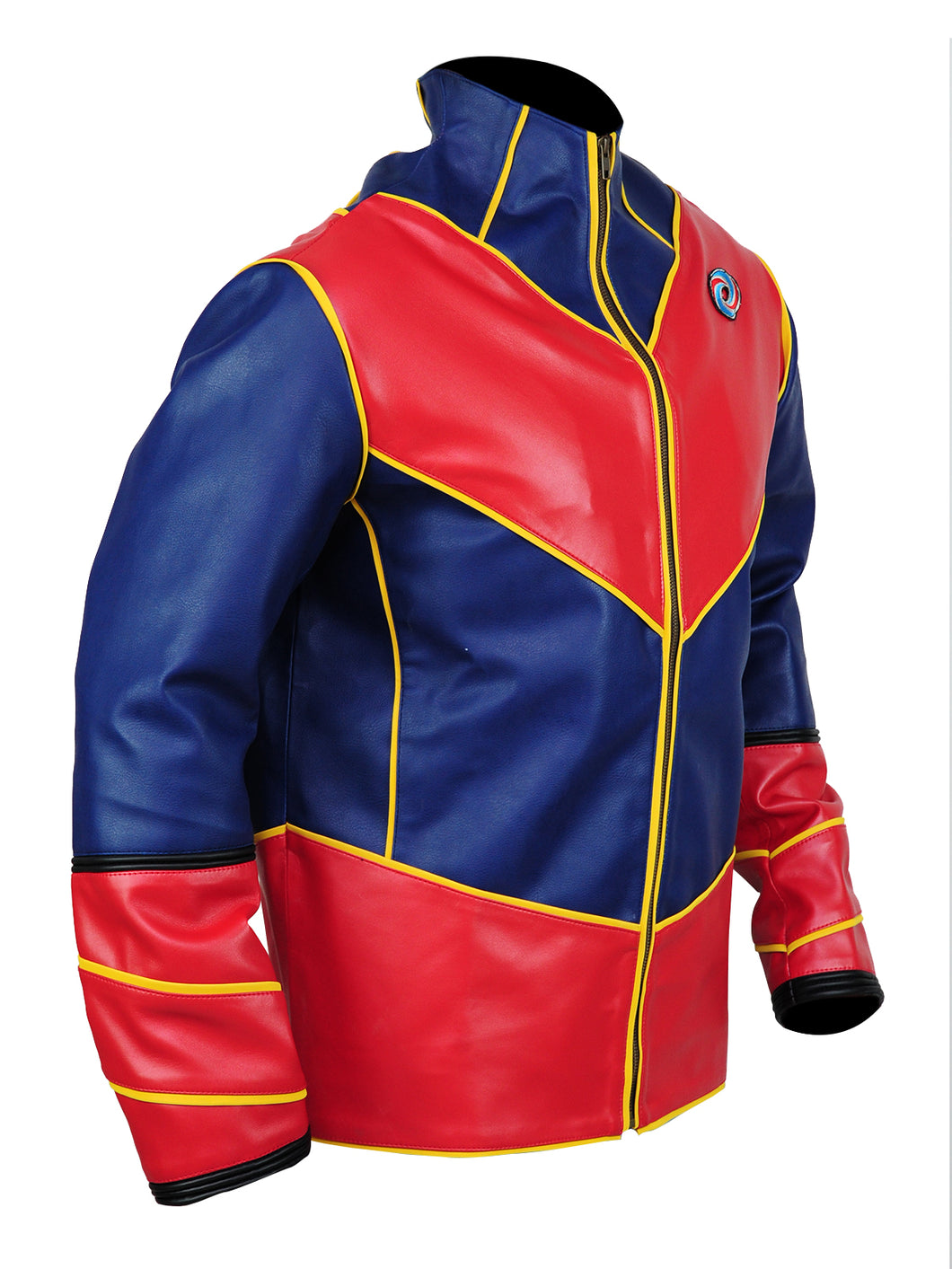 Men’s Kid ‘The Henry Hart’ Danger Multi Color Leather Superhero Jacket