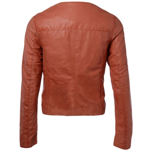 Women's Casual Real Leather Jacket