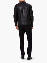 Load image into Gallery viewer, Classic Biker Puar Leather Jacket For Men
