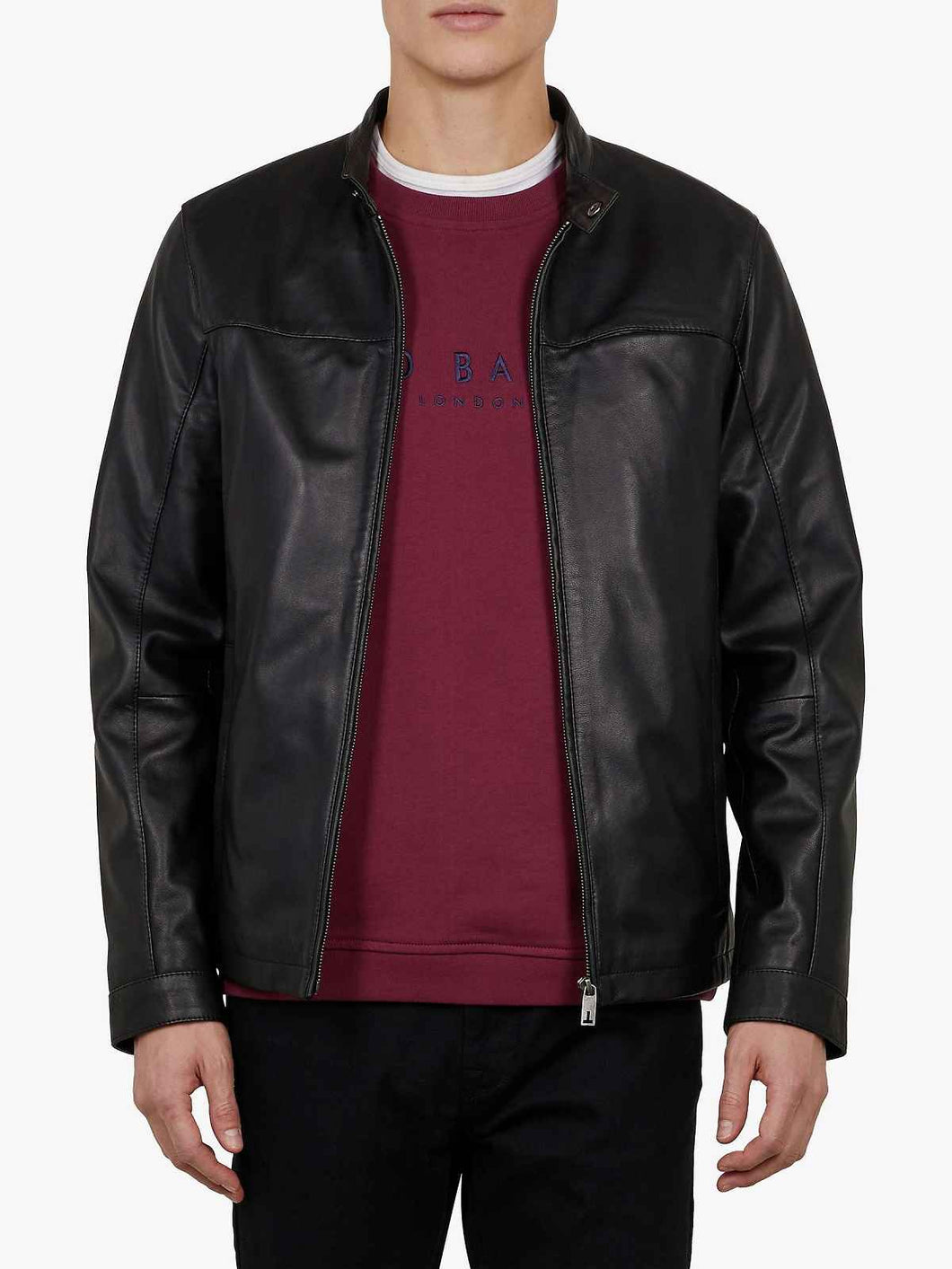 Men Modish Leather Jacket – Boneshia