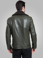 Load image into Gallery viewer, Mens Dashing Biker Leather Jacket
