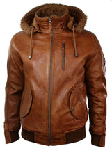 Load image into Gallery viewer, Men&#39;s Detachable Fur Collar Hooded Jacket
