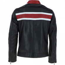 Load image into Gallery viewer, Men&#39;s Black Real Leather Rider Jacket
