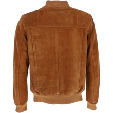 Load image into Gallery viewer, Men&#39;s Biker Suede Leather Bomber Jacket
