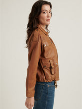 Load image into Gallery viewer, Women Stylish Brown Jacket – Boneshia

