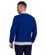 Load image into Gallery viewer, Men&#39;s Highstreet Blue Suede Leather Jacket
