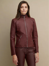 Load image into Gallery viewer, Stylish Womens Zipper Biker Jacket
